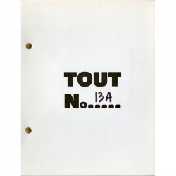 N°13A de la revue auto-éditée par Ben à Nice, ca. 1968