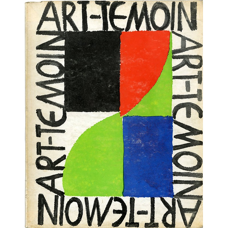 couverture de Sonia Delaunay pour Art-Témoin n°1 couverture de Sonia Delaunay pour Art-Témoin n°1