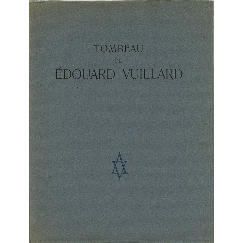 Exemplaire de collaborateur du "Tombeau de Édouard Vuillard" 1944