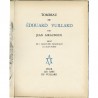 "Tombeau de Édouard Vuillard" texte de Jean Giraudoux orné de 5 gravures originales à l'eau forte