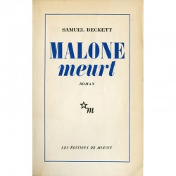 couverture de Samuel Beckett, Malone meurt