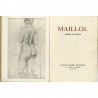 Aristide Maillol, catalogue de l'exposition à la galerie Louis Carré, 1941
