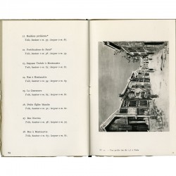intérieur du catalogue de l'exposition d'œuvres récentes de Maurice Utrillo, 1942