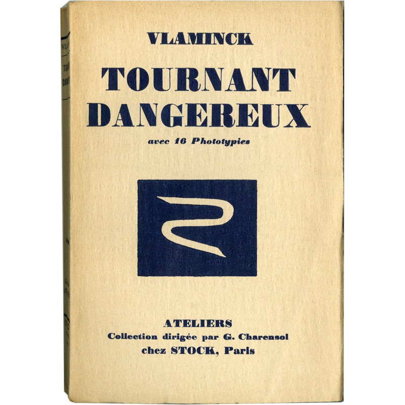 couverture Maurice Vlaminck Tournant dangereux
