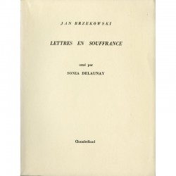 Jan Brzekowski "Lettres en souffrance" orné par Sonia Delaunay