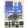 Sérigraphie originale de Constantin Xenakis, éditée par Del Arco