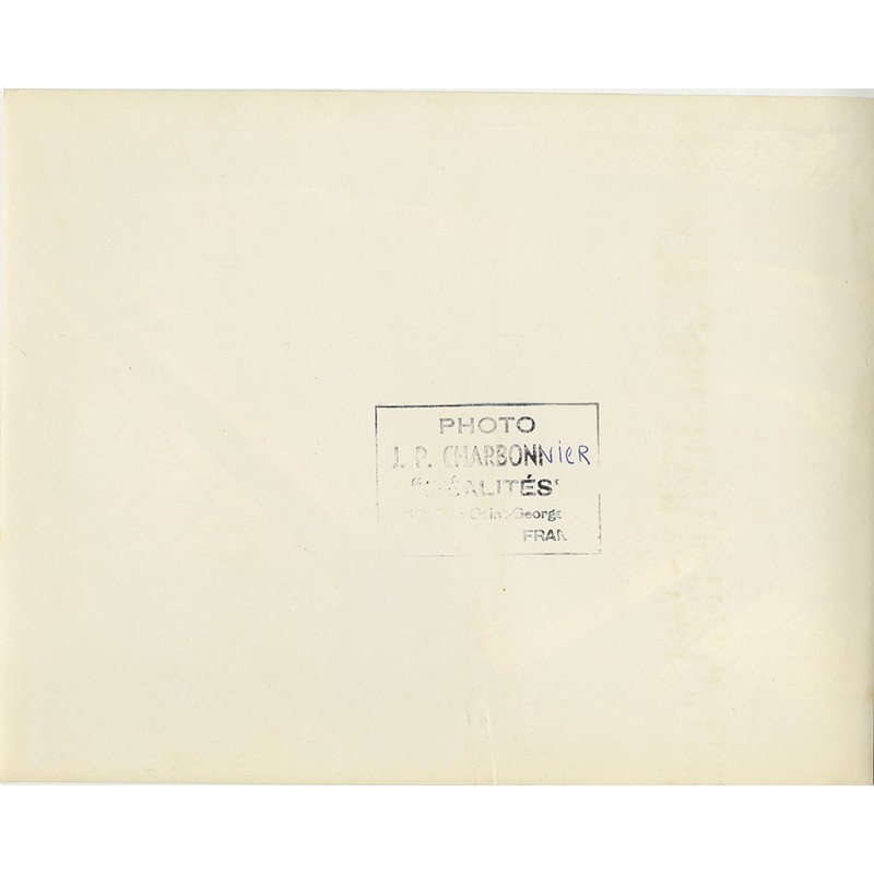 tirage argentique d'époque de Jean-Philippe Charbonnier, 1955