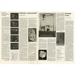 articles sur Marcel Duchamp dans la revue Louisiana Revy n°1, 1961