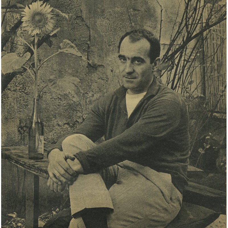 Jean Tinguely photographié par Robert Doisneau, 1959 Jean Tinguely photographié par Robert Doisneau, 1959