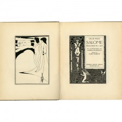 dessins d'Aubrey Beardsley pour la tragédie d'Oscar Wilde "Salomé", 1919
