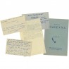 lot de divers documents sur Marevna
