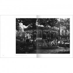 double page du livre de Bernard Plossu Paris