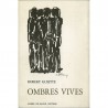 couverture de Raoul Ubac pour le livre de Robert Guiette "Ombres vives", 1969