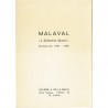 Robert Malaval, L'aliment blanc, galerie A. de la Salle, Vence, 1966