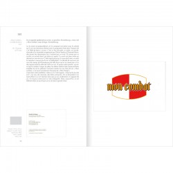 Intérieur du livre de Claude Lévêque "Catalogue raisonné des cartons d'invitation", Marval-rueVisconti