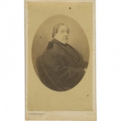 Portrait carte de Gioachino Rossini par Pierre Petit