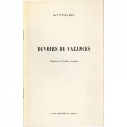 Louis Scutenaire, Claudine Jamagne, Devoirs de vacances, 1970
