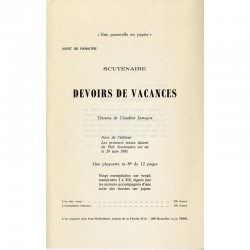 "Vient de paraitre / prière d'insérer", signé de Tom Gutt