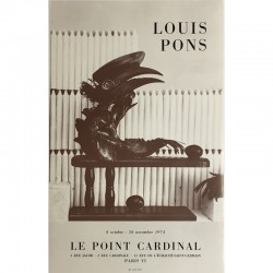 Affiche Louis Pons Le Point Cardinal