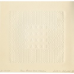 carte de vœux de Ruth Wolf-Rehfeldt adressée à Raoul-Jean Moulin en 1979