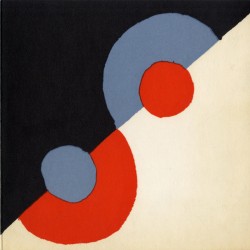 carton d'invitation de l'exposition de Sonia Delaunay, galerie Denise René, 1968