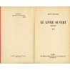 Un des 500 exemplaires sur papier hélio du livre de poèmes de Paul Eluard "Le livre ouvert (1939-1941)"