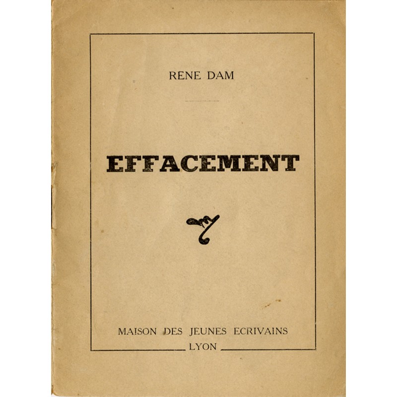 René Dam, Effacement, 1945