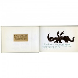 textes et dessins d' André François pour "Les rhumes", 1re édition, 1966