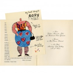 "Rosy" lithographie de Niki de Saint Phalle imprimée par Mourlot, 1966