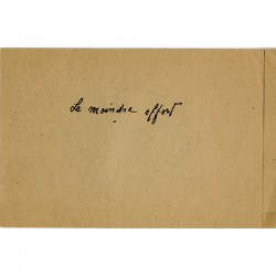 Francis Picabia, Le moindre effort, 1950