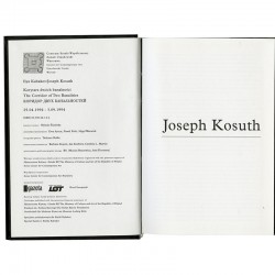 double exposition d'Ilya Kabakov et Joseph Kosuth au Centrum Sztuki Współczesnej Zamek Ujazdowski de Varsovie