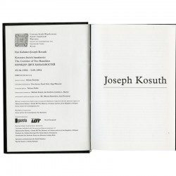double exposition d'Ilya Kabakov et Joseph Kosuth au Centrum Sztuki Współczesnej Zamek Ujazdowski de Varsovie