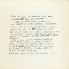 texte manuscrit de Le Corbusier