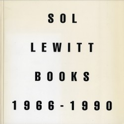 Sol LeWitt, Books - 1969-1990