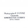 Tampon du photographe Pierre Tairraz