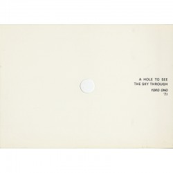 Yoko Ono, A hole to see the sky through, 1971