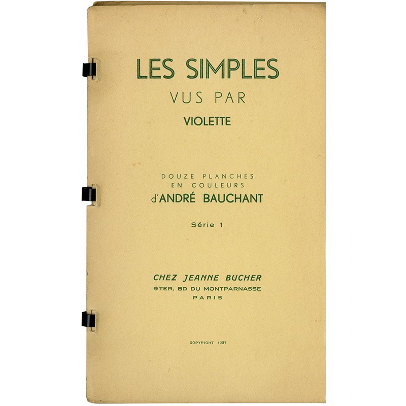 Rose Adler, André Beauchant, Les simples, 1937