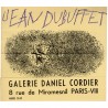 invitation de Jean Dubuffet chez Daniel Cordier, 1960