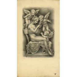 Gaston Goor pour illustrer le livre d'Ovide "Les amours", édité par Flammarion en 1953