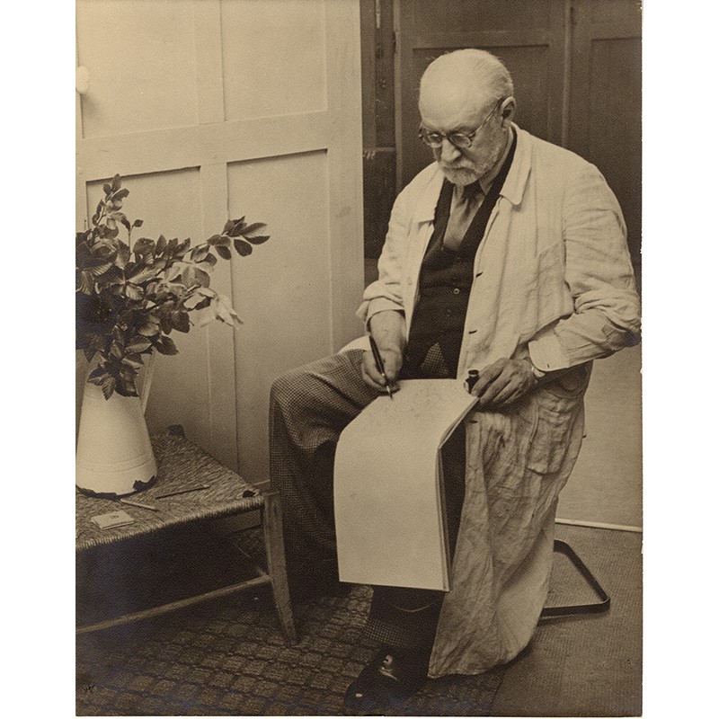 Brassaï, Henri Matisse dans son atelier, 1939