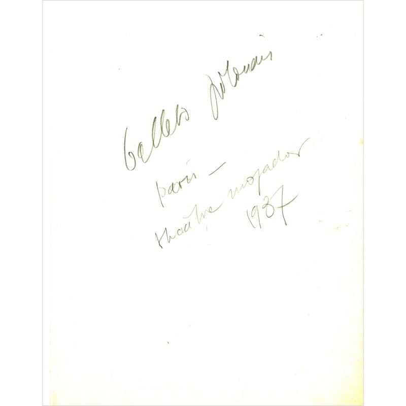 Ballets polonais, Mogador, Paris, 1937