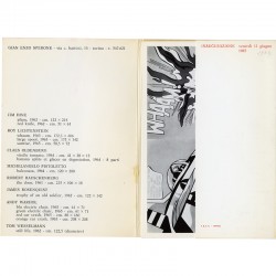 catalogue "POP" sous forme de 10 cartes postales sous étui, Gian Enzo Sperone, 1965