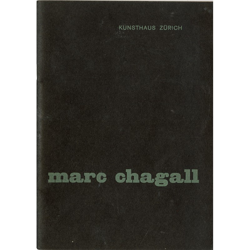 Marc Chagall, Kunsthaus Zurich, 1950-1951