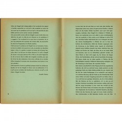 texte en français et allemand de Lionello Venturi sur Marc Chagall