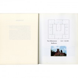 catalogue de l'exposition de Rémy Zaugg au Van Abbemuseum Eindhoven, du 31 août au 7 octobre 1984