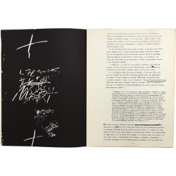 n° 210 de la revue Derrière le miroir, Maeght Éditeur, exposition "Monotypes" d'Antoni Tàpies, 1974
