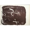 monotype d'Antoni Tàpies, 1974