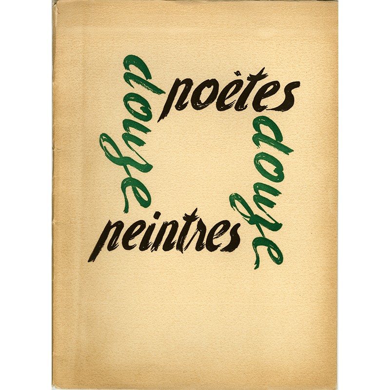 12 poèmes accompagnés chacun d'une lithographie ou d'une gravure originale, numérotées et signées au crayon 1950