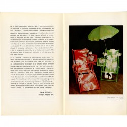 texte de Pierre Restany "Kudo et la conscience absolue", 1967