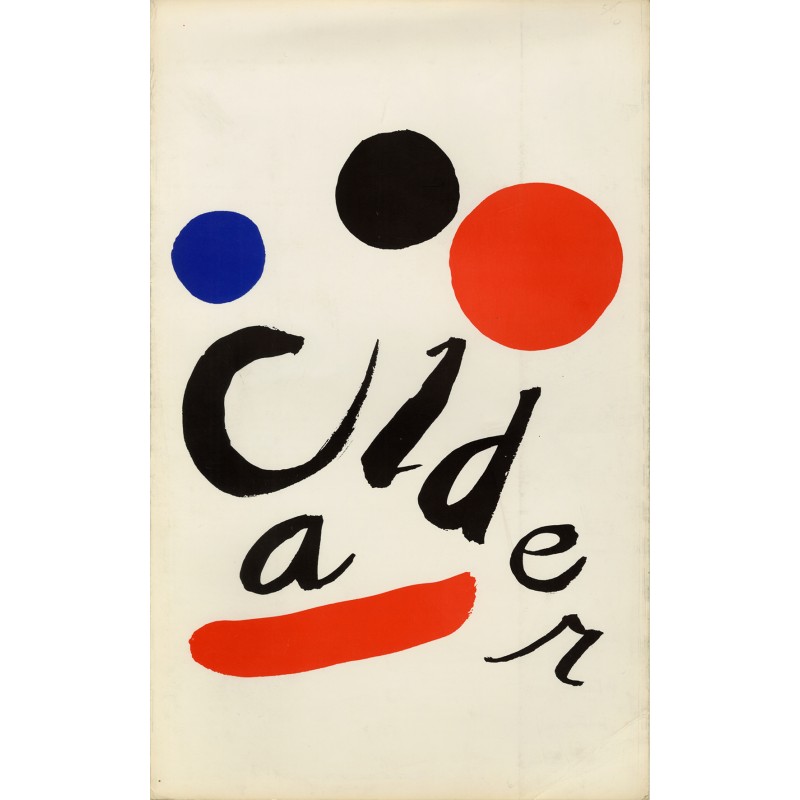 Plaquette exposition Calder, 16 tapisseries, Jacques Damase Gallery, ca. 1974